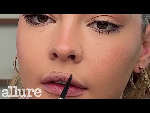 Madelyn Cline's Lip Contour Routine #makeup #contour
