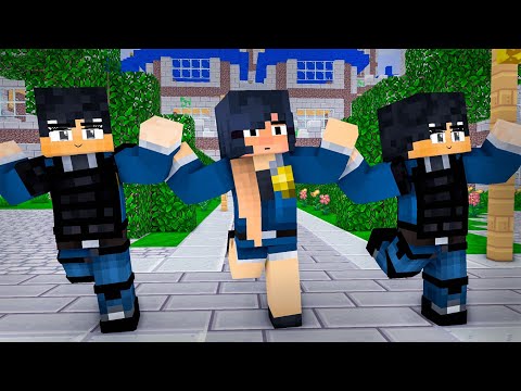 COUPLE DANCE | CHICKEN WINGS MEME | MAIZEN, JJ,ARRON, APHAMU - Minecraft Animation