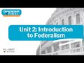 Federalism and Government Powers