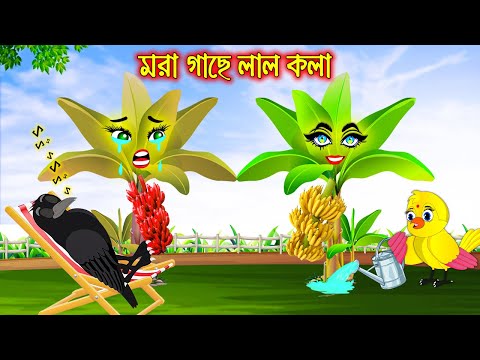 মরা গাছে লাল কলা | Mora Gache Lal Kola | Bangla Cartoon | Thakurmar Jhuli | Pakhir Golpo | Tuntuni