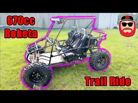 670cc V Twin Roketa Tune Up & Trail Ride