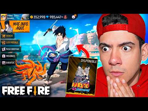 CONSIGO LA SKIN DE SASUKE en FREE FIRE y QUEDÉ EN QUIEBRA !! - TheDonato