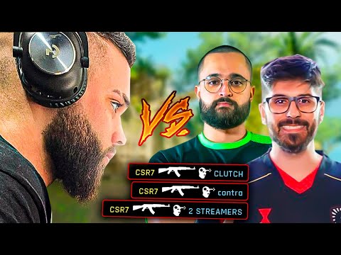 CSR vs. ziGueira e SKS num JOGO MUITO TENSO - esse CLUTCH pode ter DECIDIDO a partida