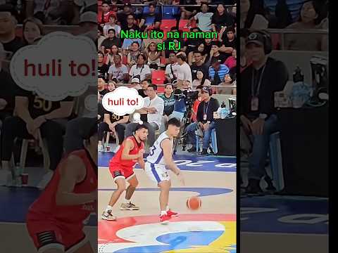 Kakatakot naman! parang di ligtas kay RJ! #shorts #shortsfeed #basketball #viral
