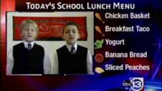 Rucker Elementary Choir Wednesday Lunch Menu