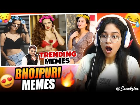 Dank Indian Memes Reaction🤣| Trending Memes | Indian Memes Compilation | DropOut |Samiksha Sengar