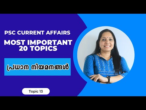 KERALA PSC IMPORTANT CURRENT AFFAIRS|  ആനുകാലിക സംഭവങ്ങൾ|IMPORTANT APPOINTMENTS
