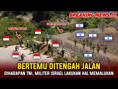 🔴TEGURAN KERAS !! PASUKAN ISRAEL KALANG KABUT TAK BERANI BERHADAPAN DENGAN TNI ~ TERBARU HARI INI