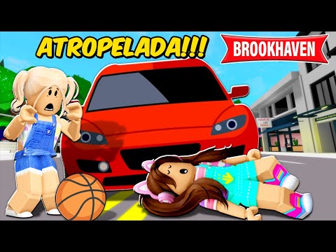 A FILHA PREFERIDA da MÃE foi SALVA e FUI ATROPELADA | Historinha ROBLOX | Brookhaven RP🏡