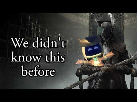 They put Bloodborne lore in Astro Bot