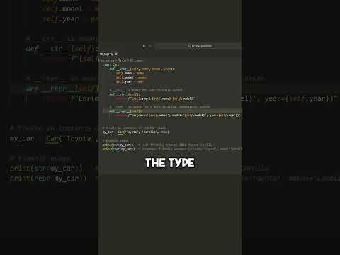 🔥 __str__ vs __repr__ in Python. What’s the Difference?