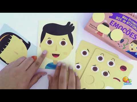 Montessori Meu Primeiro Box de Atividades Emoções Escolinha Editora Todolivro
