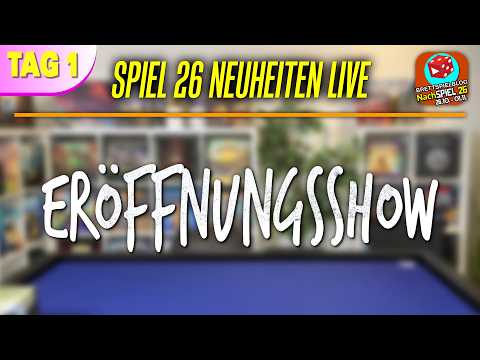 NachSPIEL 26 | Tag 1 | Eröffnungsshow