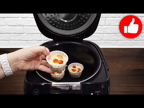 Проще простого! Вкуснейшие кексики с ягодами в мультиварке, Съедаются мгновенно! Выпечка к чаю