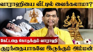 கனவில் வந்து பேசும் வாராஹி அம்மன் | #vijaysethunarayanan #mahavarahi #varahi
