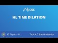 Exploring Time Dilation in IB Physics