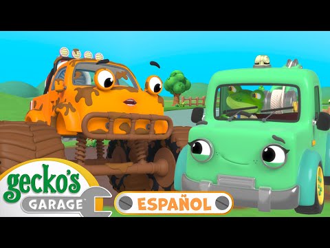 La gran carrera 🏁🏁| 🐸 Garaje de Gecko | Carros para niños | Vídeos educativos