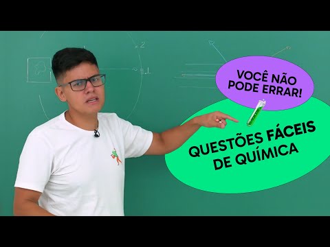 Não Erre Essas QUESTÕES FÁCEIS de QUÍMICA!