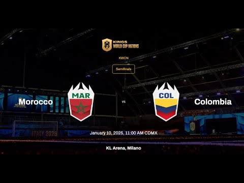 بث مبلشر لمباراة المغرب ضد كولومبيا في دوري الملوك MOROCCO vS COLOMBIA