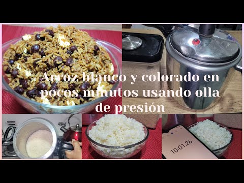 😱ARROZ🍚 GRANEADO EN POCOS MINUTOS‼️ #ollaexpress  #arroz