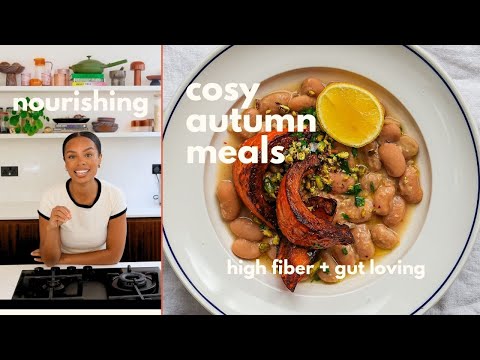 What I Eat in a Day | Cosy, Warm Nourishing Whole Food Meals & Prep for Autumn 🍂