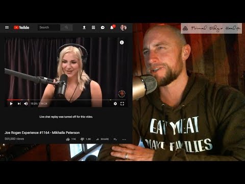 Joe Rogan, Mikhaila Peterson on CARNIVORE DIET | what it means, WHY IT MATTERS, commentary/response