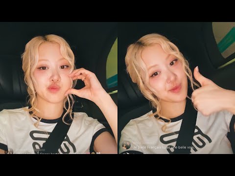 ROSÉ INSTAGRAM LIVE [25/05/15 - FULL]