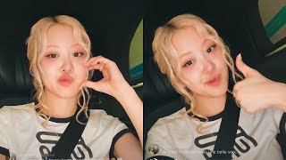ROSÉ INSTAGRAM LIVE [25/05/15 - FULL]