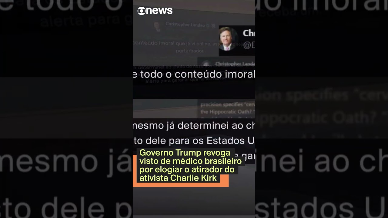 EUA revogam visto de brasileiro por elogiar atirador de ativista