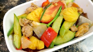 ผัดเปรี้ยวหวานใส่ไก่ วิธีผัดง่ายๆ เป็นเมนูที่ทำกินง่ายๆ อร่อยๆเลยจ้า | เสือหิวChannel
