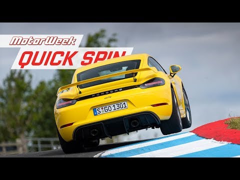 2020 Porsche 718 Cayman GT4 and Boxster Spyder | MotorWeek Quick Spin
