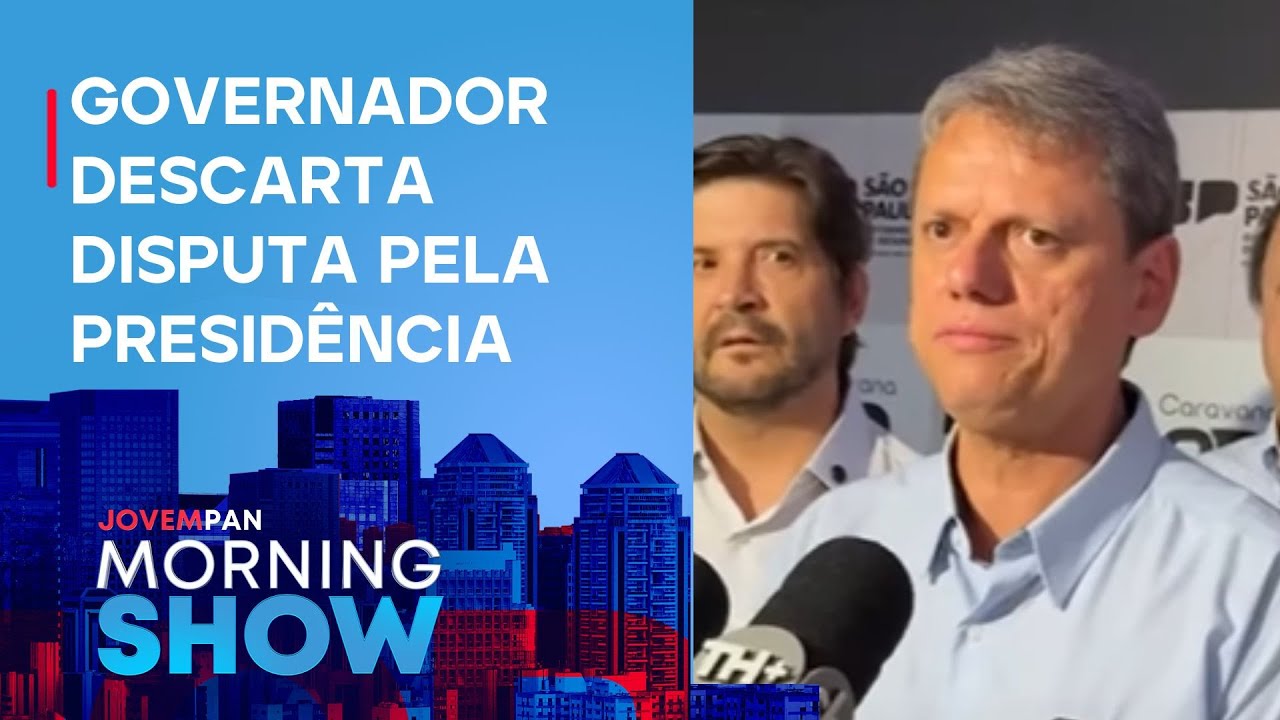 Pretendo concorrer a REELEIÇÃO afirma TARCÍSIO sobre 2026