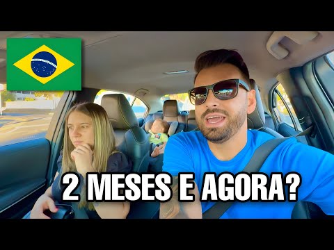 2 MESES QUE RETORNAMOS AO BRASIL, VAMOS VOLTAR PARA OS EUA?