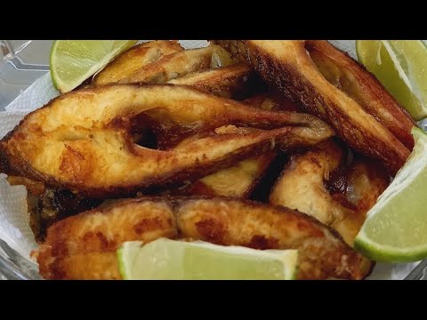 PEIXE FRITO SEQUINHO E CROCANTE!