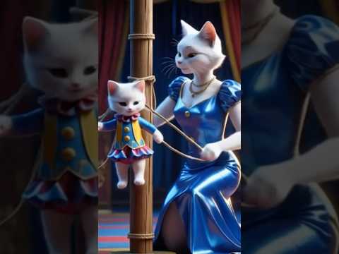 Wow😱! Mom Cat Saves Her Kitten From Circus Thieves 🎪🐾 | Emotional Cat Story