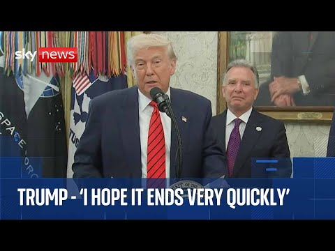 Trump reacts as India launches missile strikes in Pakistan