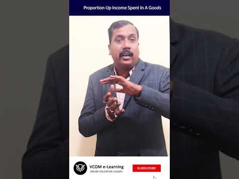 Proportion up Income Spent in Goods - #Shortvideo - #businesseconomics - #trending #bishal-Video@54