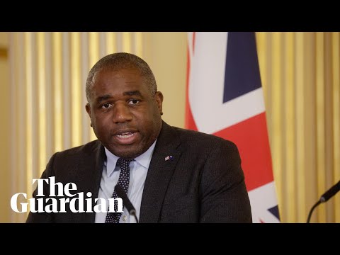 British foreign minister David Lammy delivers speech on migration – watch live