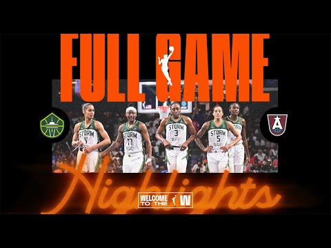 Seattle Storm vs. Atlanta Dream | FULL GAME HIGHLIGHTS | July 3, 2025