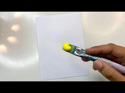 How to paint easy roses/ acrylic painting tutorial for beginners/ cloud painting techniques