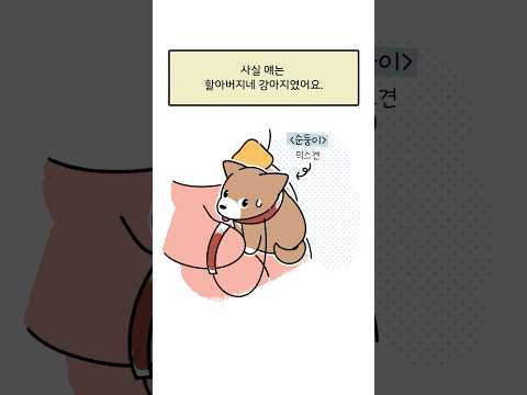 옆집 강아지를 데려다 키우게 된 이유