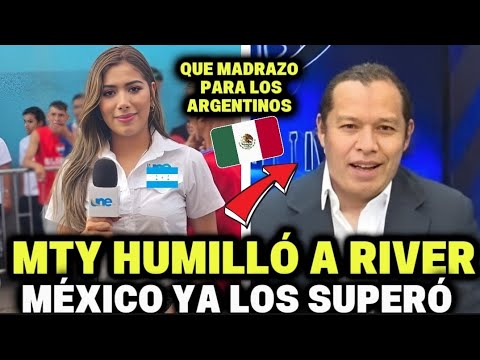 HONDUREÑOS EXPLOTAN X QUE MONTERREY ELIMINO A RIVER DEL MUNDIAL DE CLUBES