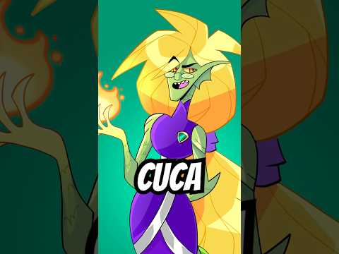Cuca 🐊| Academia Pica-pau Amarelo pt. 2 #shorts #arte
