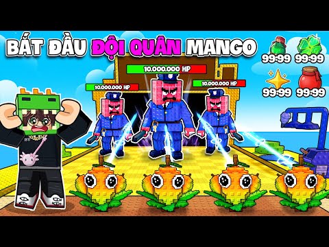 KHANGG BẮT ĐẦU LẠI VỚI ĐỘI QUÂN MANGO SECRET PHÁ ĐẢO SỰ KIỆN PRISON TRONG PLANT VS BRAINROT | ROBLOX