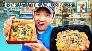 Breakfast INSIDE the LARGEST 7 Eleven in the World You Won’t Believe This Place!