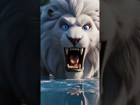 Starving loin __________ #trendingshorts #ai #viralvideo #viral #shorts #animals