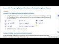 Identifying Repeating and Terminating Decimals