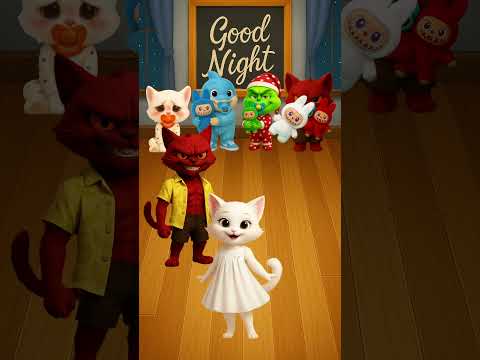 WAIT! where's Kitty's labubu?😔🥺 Luna, help her! 🤩😸 #shorts