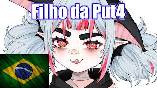 Ela aprendeu a falar para os BRASILEIROS PALAVRÕES BEM DEMAIS...