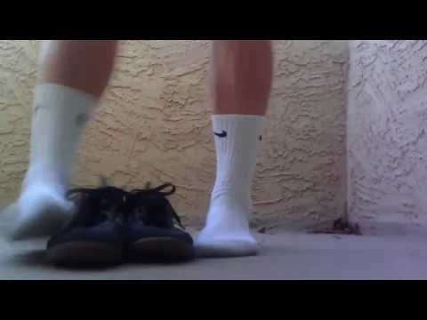 Sock sale! Jock worn Nike crew socks w/Sambas, slides...